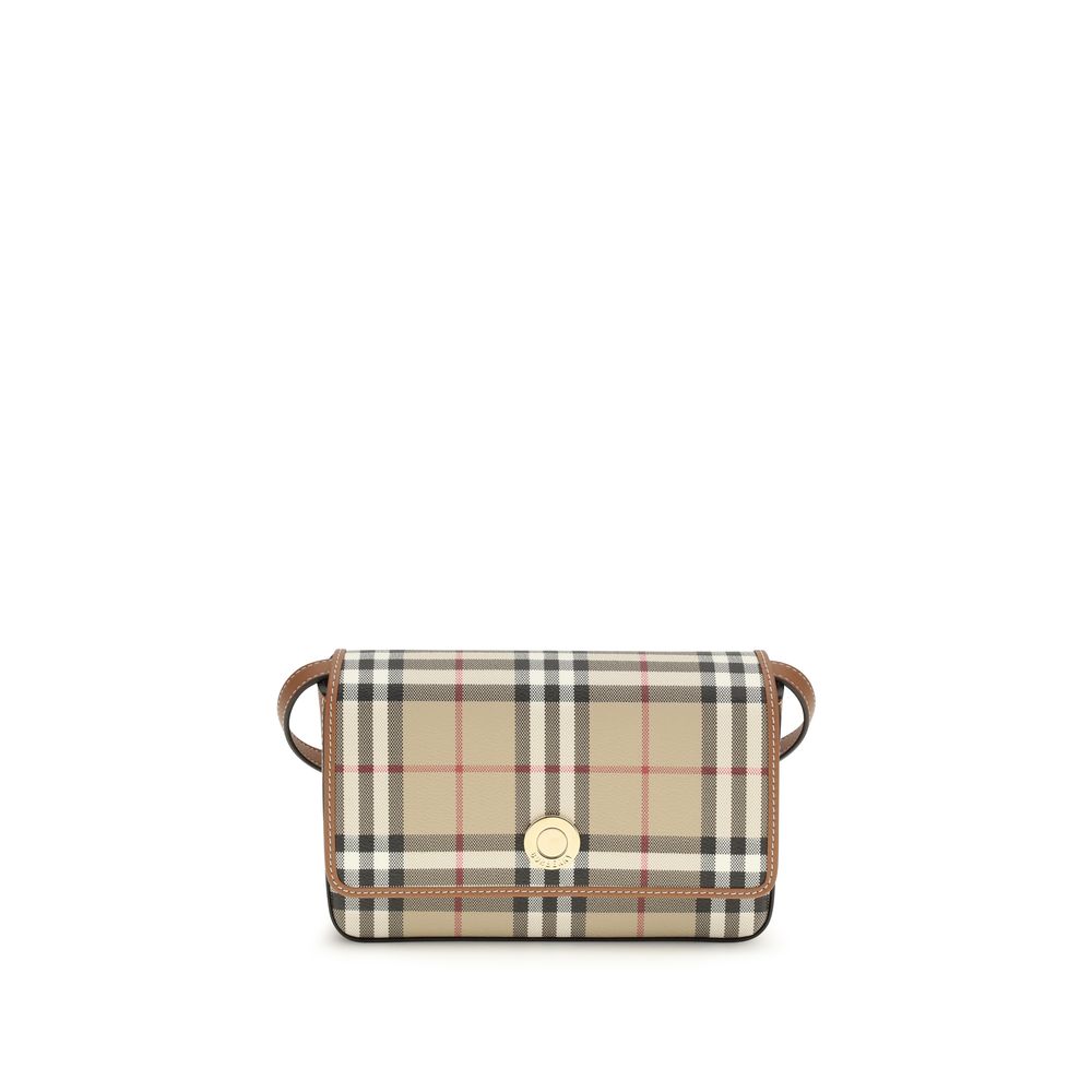Burberry Hampshire Mini Shoulder Bag - Beige [SS26]