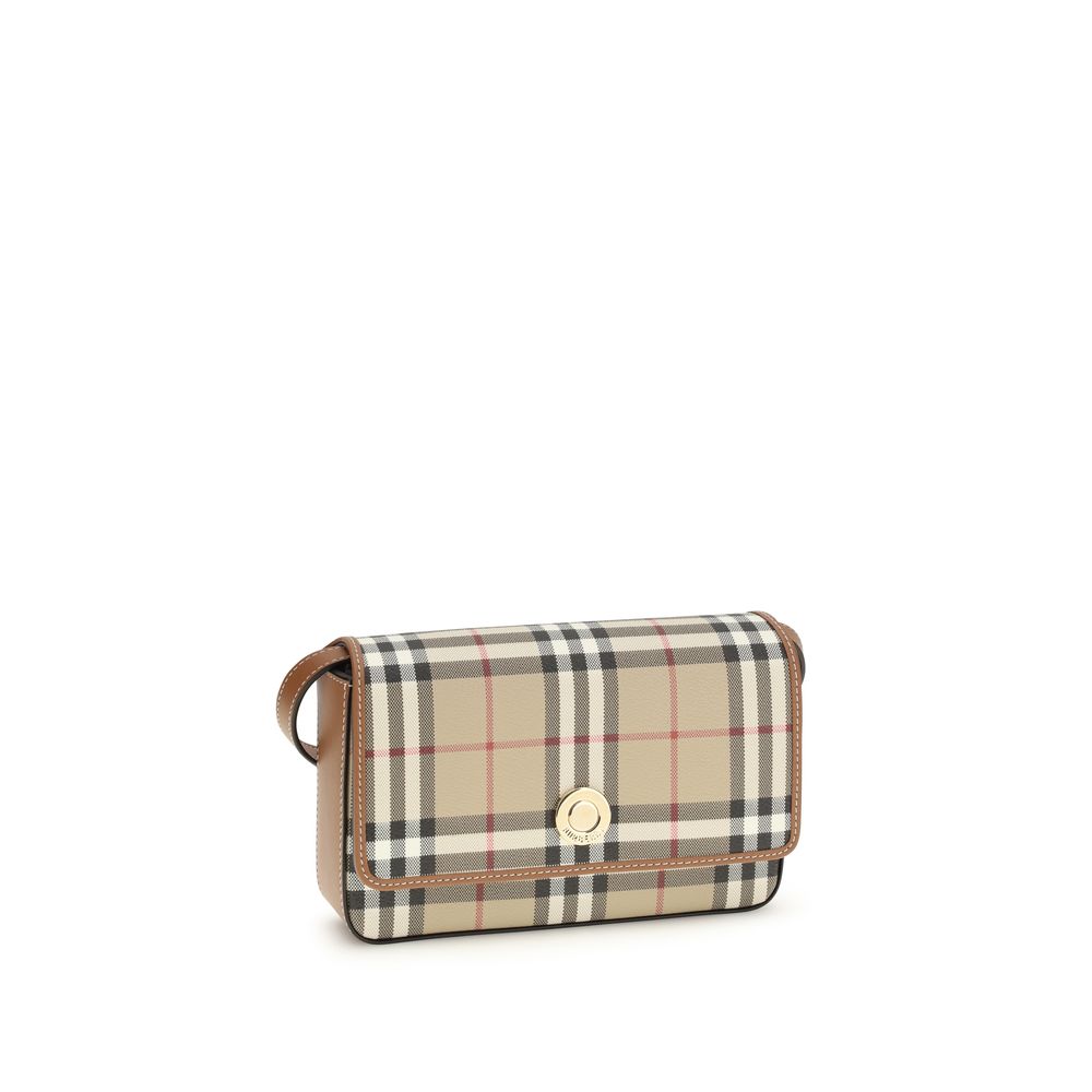 Burberry Hampshire Mini Shoulder Bag - Beige [SS26]