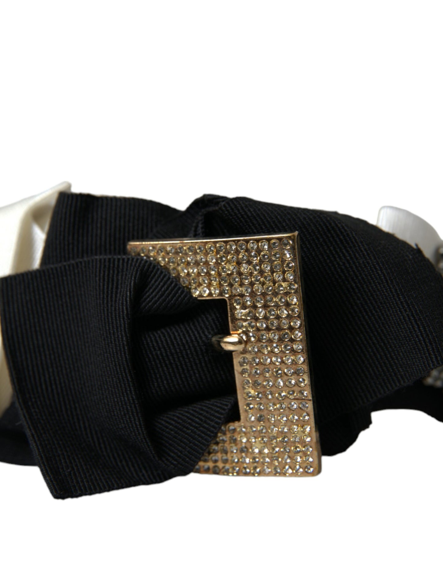 Dolce & Gabbana Multicolor Crystal Embellished Diadem Headband [SS26]