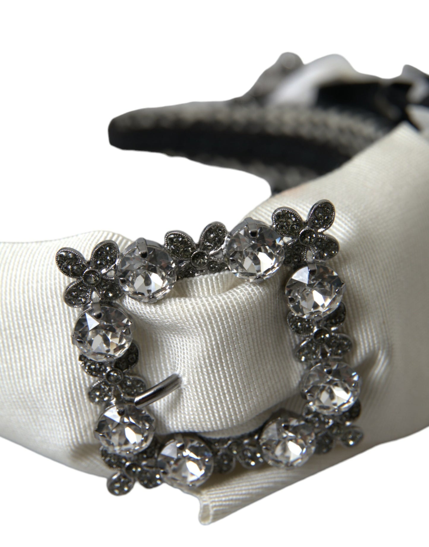 Dolce & Gabbana Multicolor Crystal Embellished Diadem Headband [SS26]