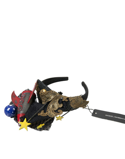 Dolce & Gabbana Missile Rocket Crystal Stars Diadem Headband [SS26]