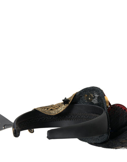 Dolce & Gabbana Missile Rocket Crystal Stars Diadem Headband [SS26]