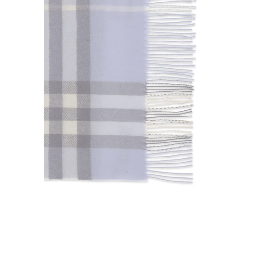 Burberry Light Blue Cashmere Scarf
